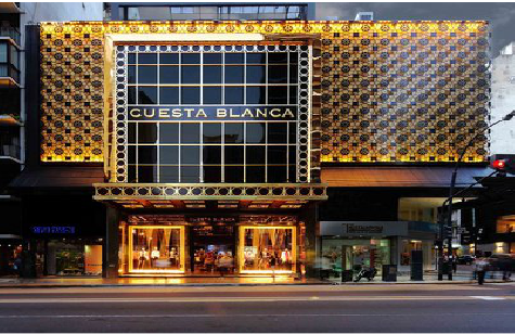 蒙城门头设计与商业空间的纽带。