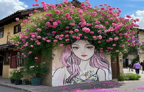 蒙城怎么设计网红打卡墙绘