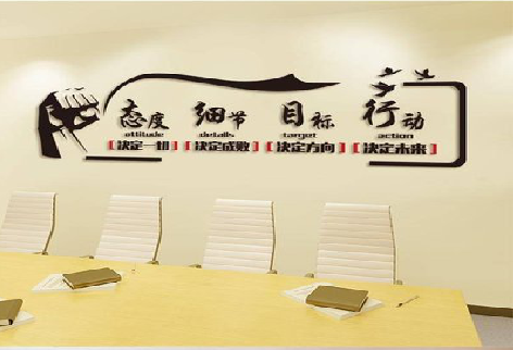 蒙城企业文化墙主要展示什么？