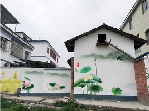 蒙城室外墙绘-从选材到保养。