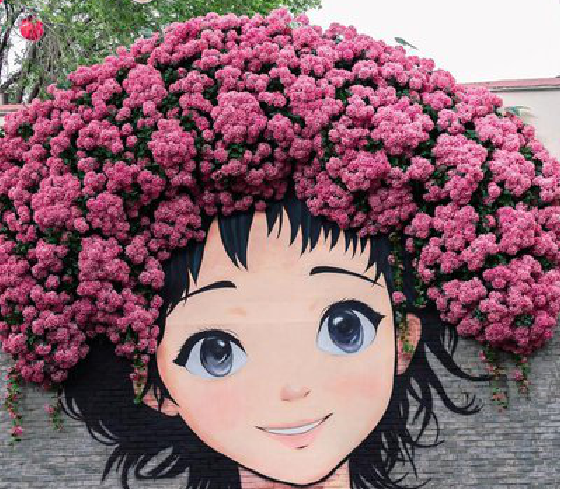 蒙城墙体彩绘-网红墙打卡