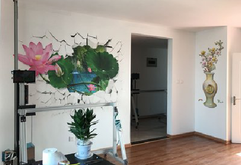 蒙城墙体彩绘相比墙纸的优势。