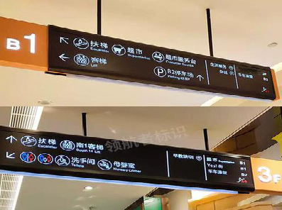 蒙城如何通过商场标识牌引导客流分布？