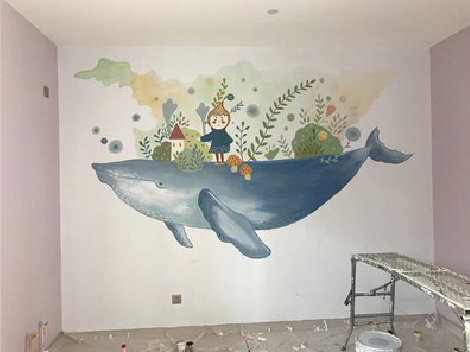 蒙城手绘墙的特点及优势。