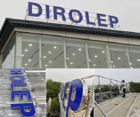 蒙城楼顶发光字安装的注意事项。